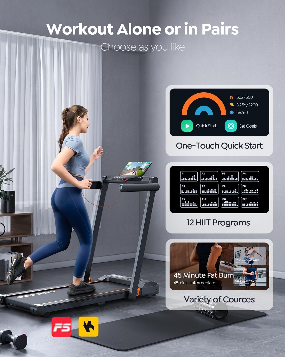 Acezoe Treadmills for Home Office