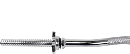 CAP Barbell Standard 1-Inch Threaded Curl Bar with Collars