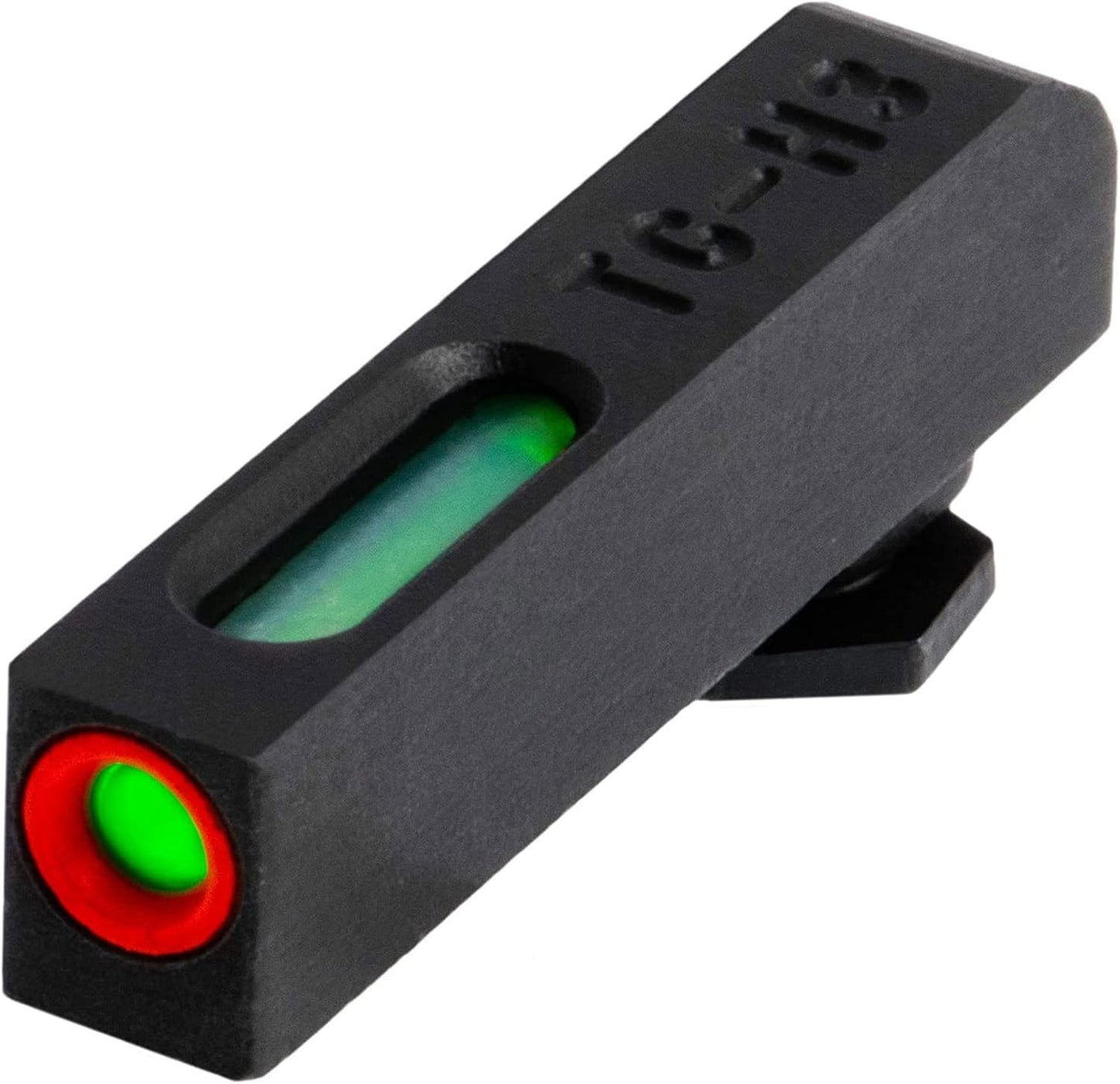 Truglo TFX PRO Night Sight for Handguns - Glowing Tritium & Fiber Optic, Compact & Durable