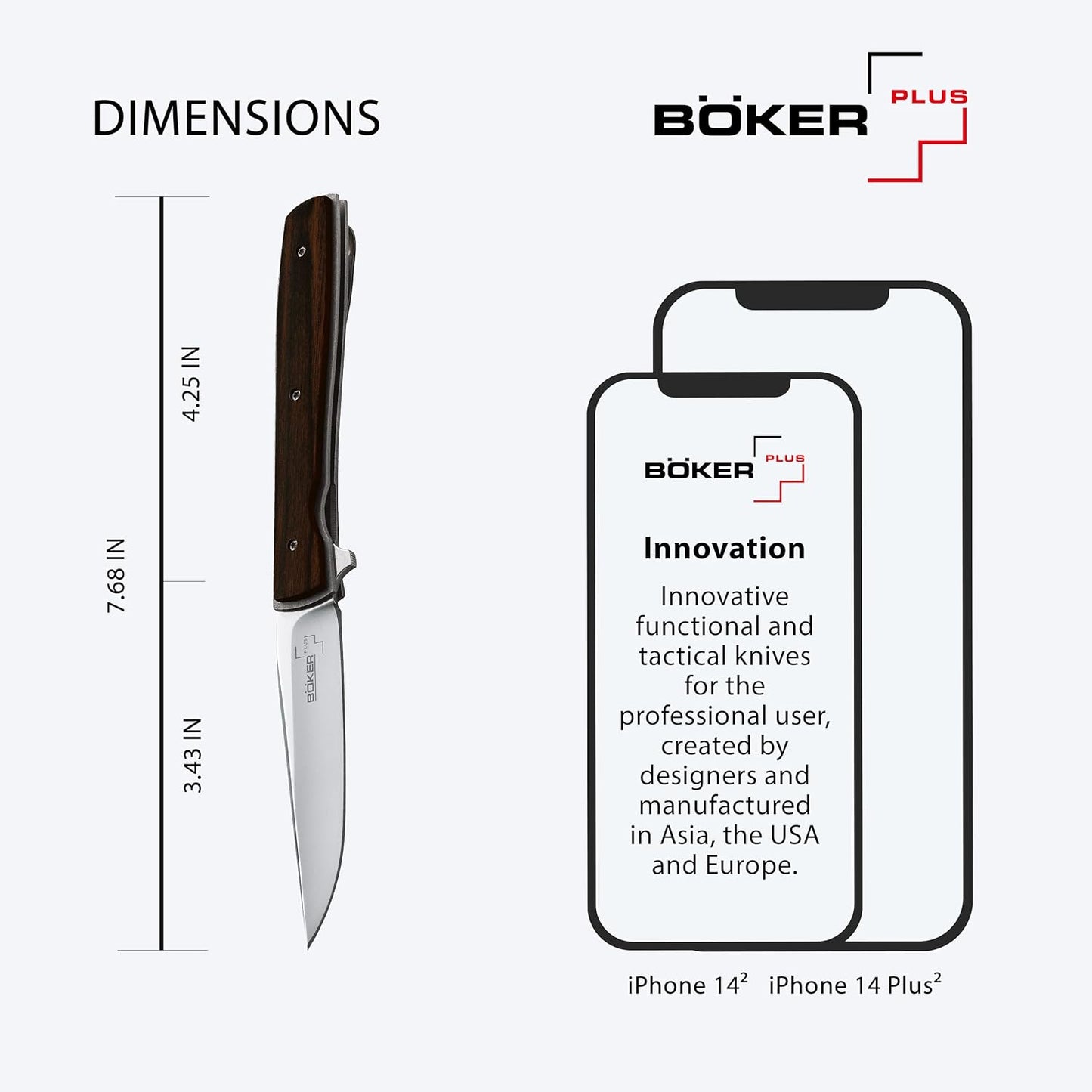 Boker Plus 01BO734 Urban Trapper 3 1/2 in. Blade