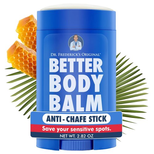 Dr. Frederick's Original Anti Chafing Stick - Better Body Balm - 2.82 oz Big Stick - Reduce Chafing & Friction - Perfect for Travel, Sports - Water-Resistant