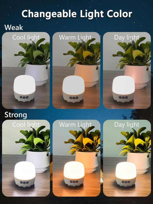LED Camping Lantern Rechargeable, 8000mAh Power Bank, 4 Light Modes, Dimmable Camping Lights, Waterproof, 16H Runtime, Memory Function, Emergency Light for Power Outages, Hurricane, Camping, Home Use