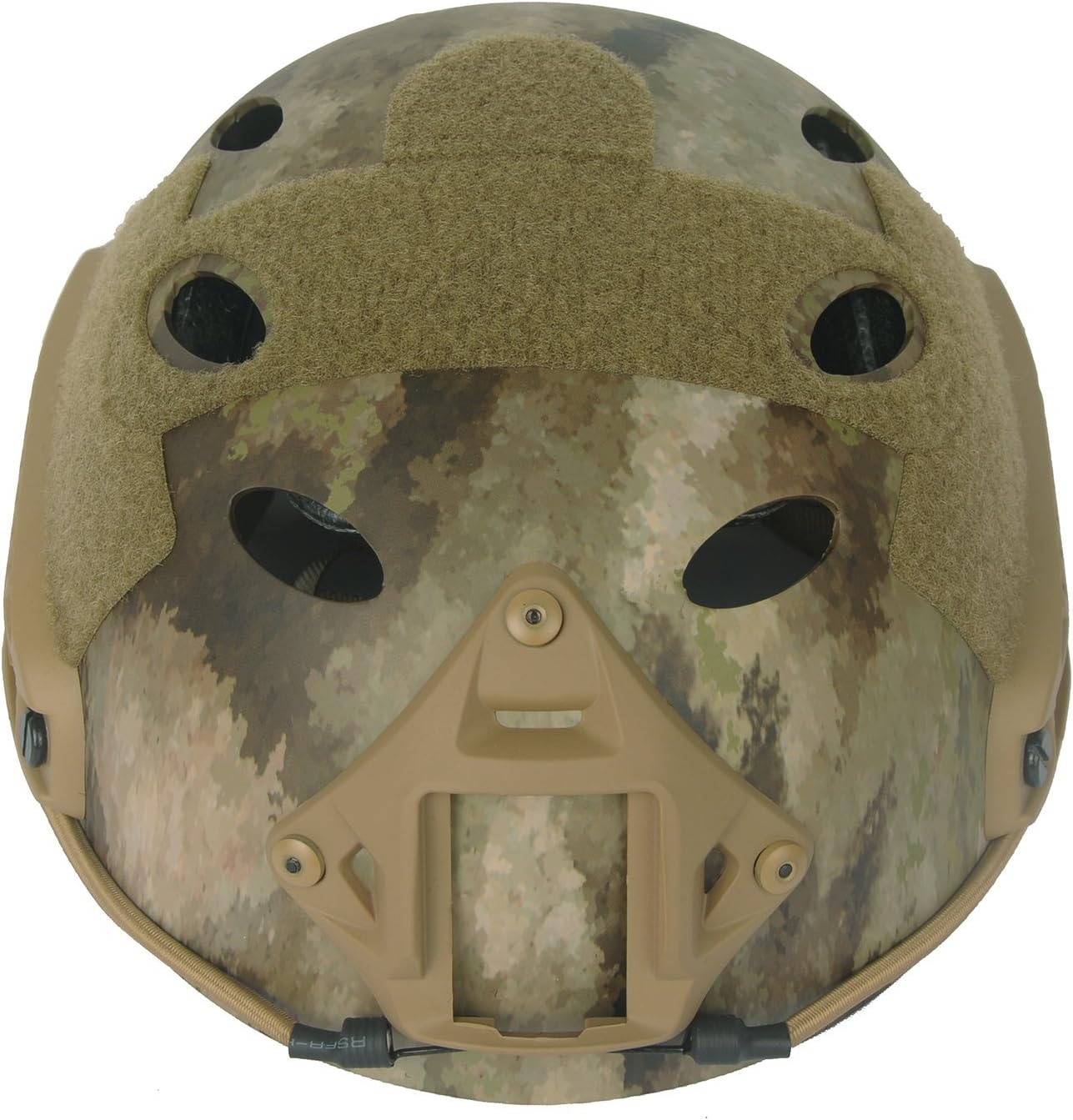 LOOGU Fast BJ Base Jump Tactical Helmet for Airsoft with 12-in-1 Headwear
