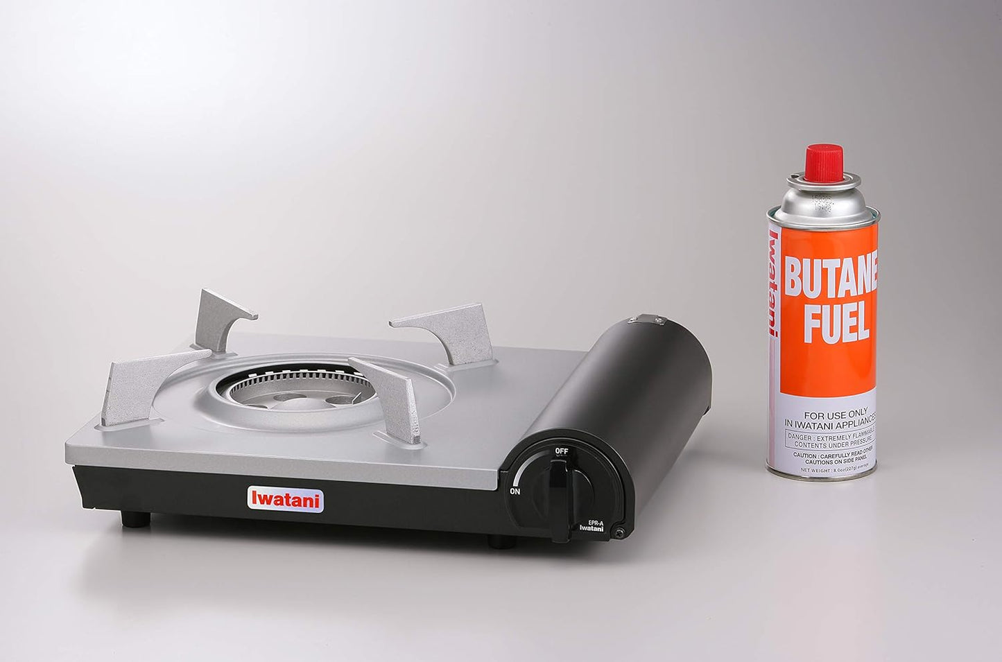 Iwatani America EPR Cassette Feu-EcoPremium Portable Butane Stove Cooktop, Black