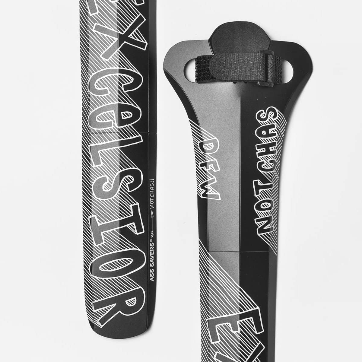 Ass Savers - Fendor Bendor - Rear Mudguard for Bicycles, Lightweight, Easy to Install, Excellent Coverage, Regular Size for Urban and Road Bikes, Big Size for Gravel or MTB, Swedish Design