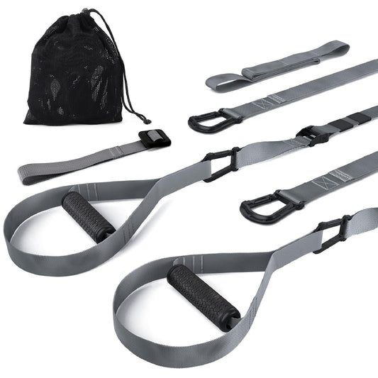 Home Training Kit, Trainer Bands for Home Gym, Travel, and Outdoors, Exercise Straps for Home Gym