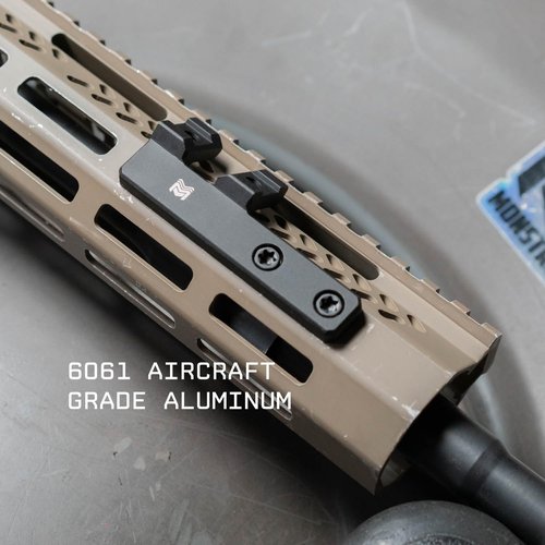 Monstrum Scout Light Mount | Compatible with Surefire M300/M600 Series/Streamlight Protac Series | Extended 45 Degree Offset Mount