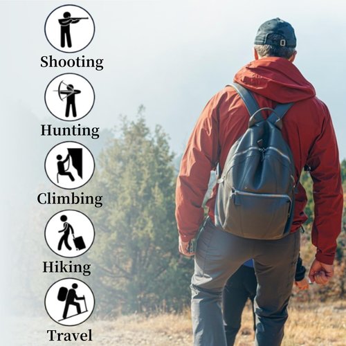 GINZER First Aid Bag EMT Pouch Molle IFAK, Small Empty Tactical Trauma Kit, Medical EDC Emergency Survival Pouch for Outdoor Travel Camping Hiking Trekking, Climbing Hunting