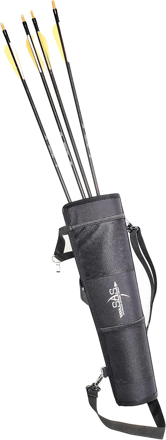 SAS Archery Side Tube Quiver with Belt Clip