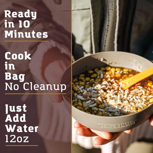 Packit Gourmet Austintacious Tortilla Soup| Premium Freeze Dried Backpacking & Camping Food | Large Portions | High Protein | Real Meat | Just Add Water Meals |All-Natural Ingredients | Made in USA |Freeze-Dried and Dehydrated Foods
