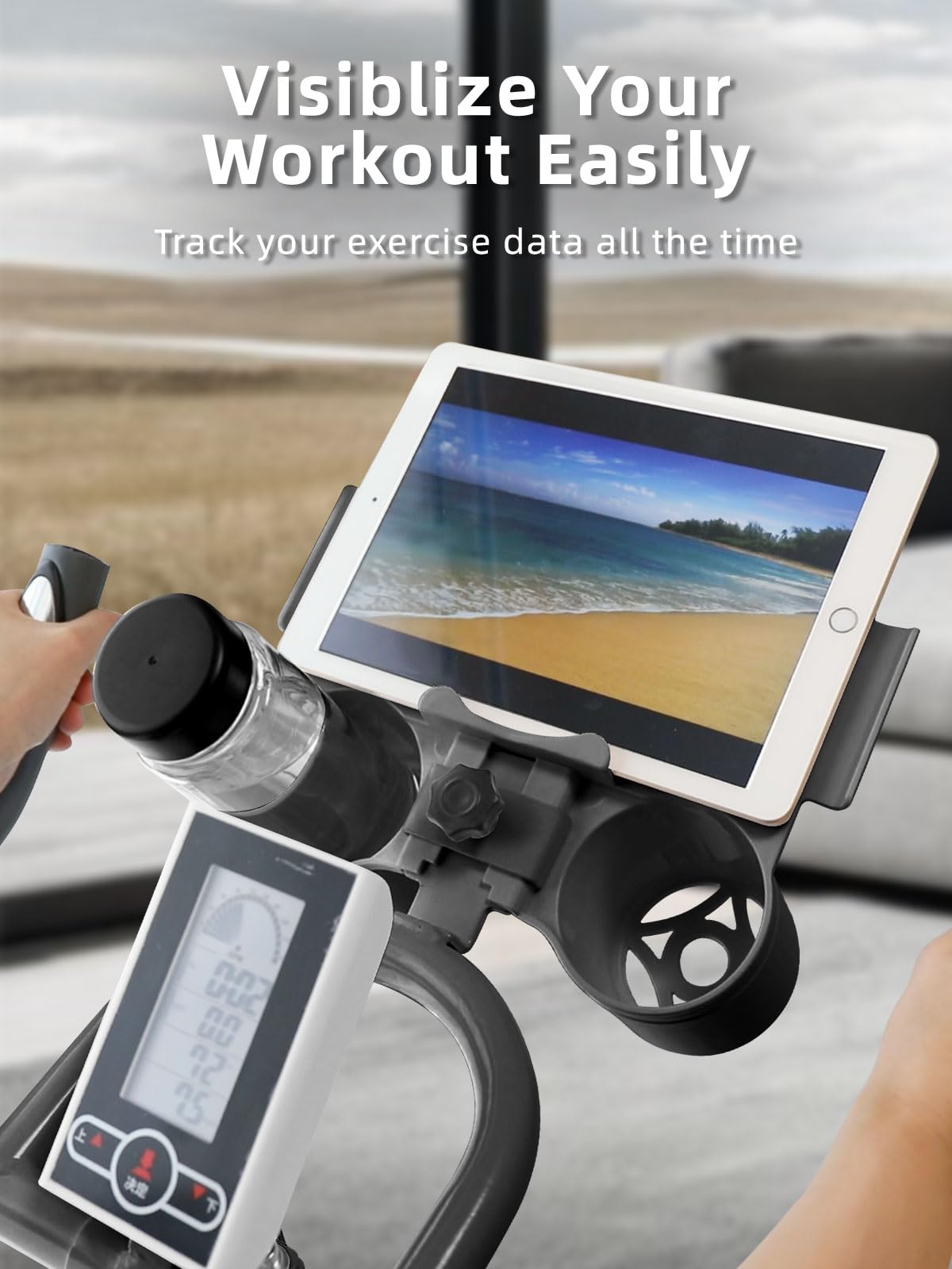 Exercise Bike, Plus Magnetic Resistance/Brake Pad Indoor Cycling Bike Stationary, Cycle Bike with Comfortable Seat Cushion, Digital Display with Pulse