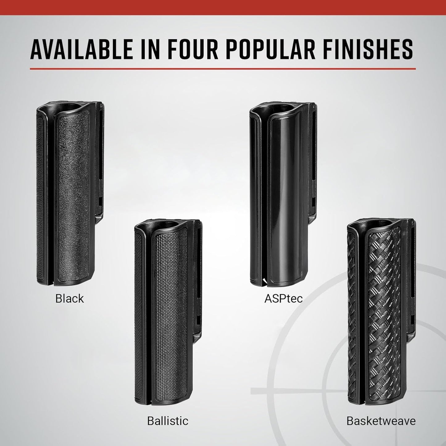 ASP SideBreak Scabbard Baton Holder F-Series Self-Defense Friction Baton, Holds Expandable Baton for Police, Law Enforcement, Security Guards