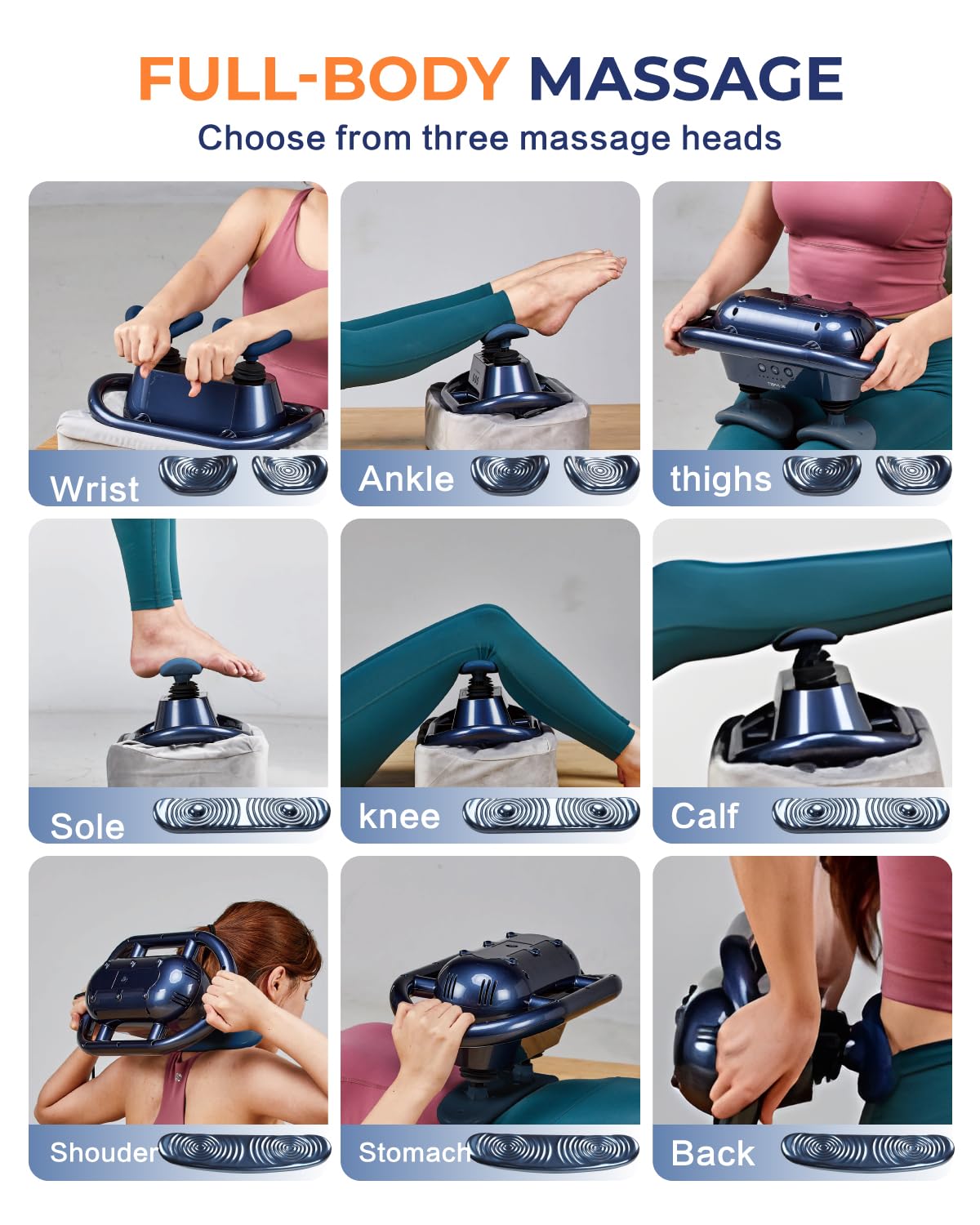 fuptos Leg Massager with Variable Speed, Foot Circulation Machine, Leg Exerciser While Sitting for Seniors, Circulation Machine for Feet