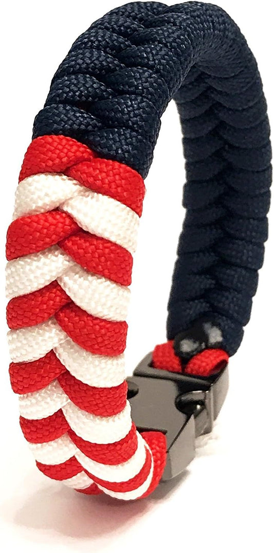 USA Olympic American Flag Mens Jewelry Paracord Bracelet