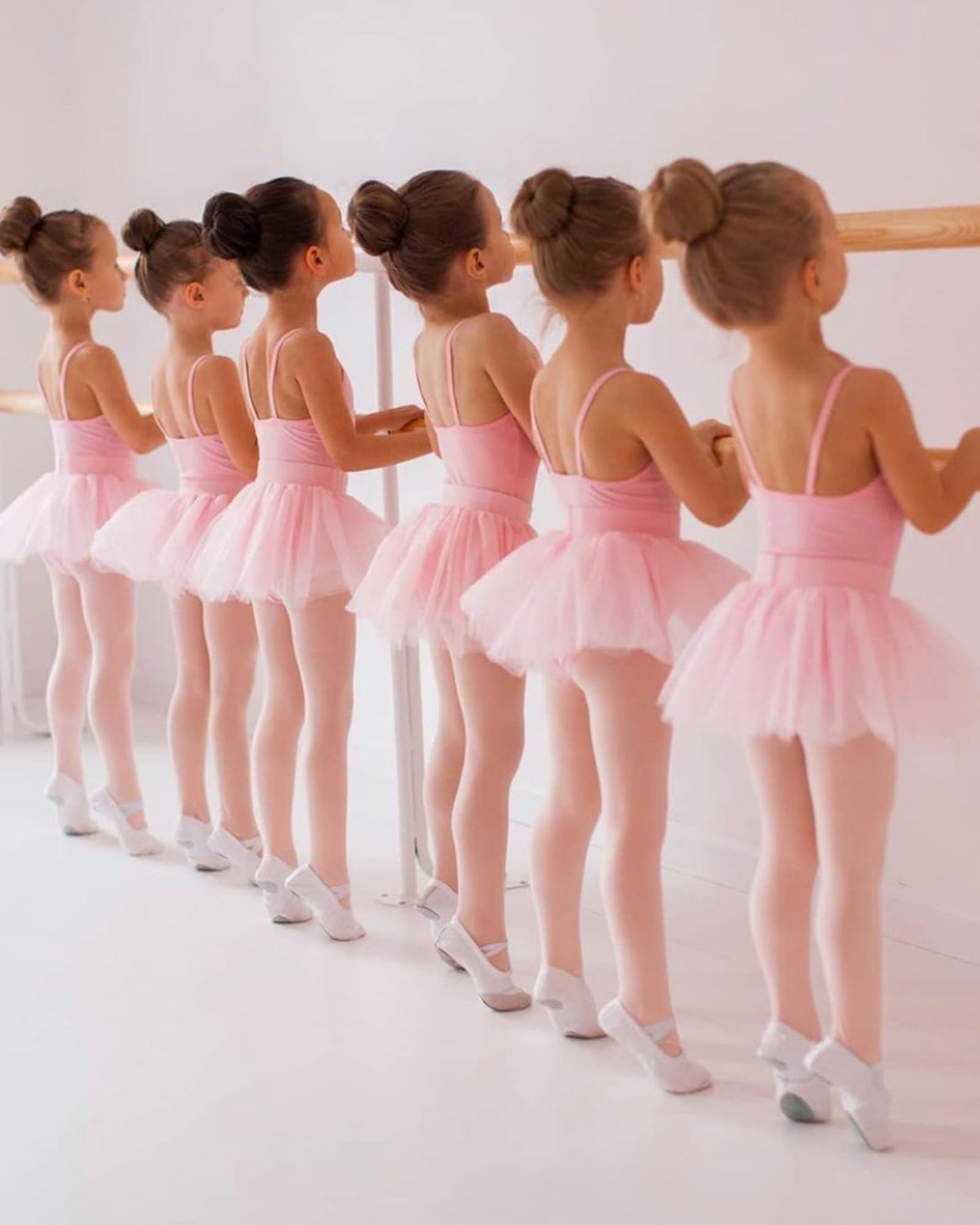 Stelle Girls' Ultra Soft Pro Dance Tight/Ballet Footed Tight(Toddler/Little Kid/Big Kid),BP+WT+TN,XXS