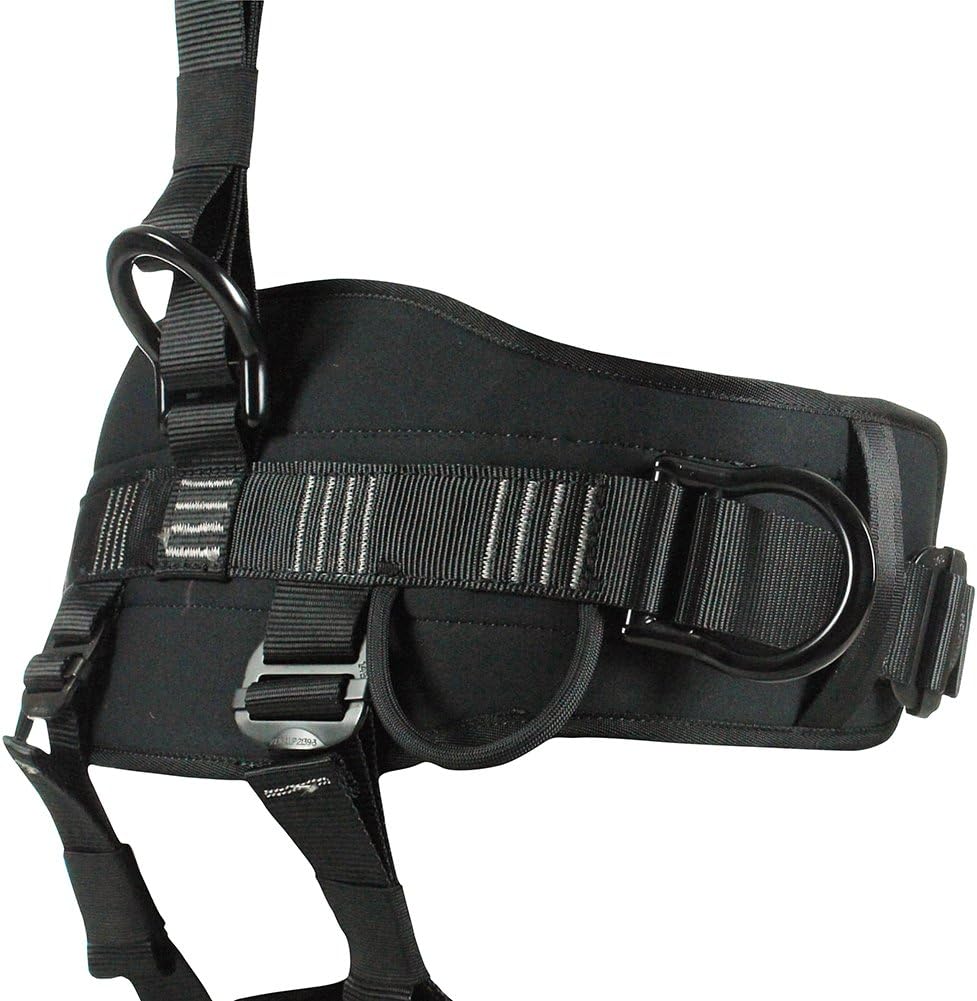 Fusion Climb Tac Rescue Tactical Full Body 3d Eva Padded Heavy Duty Adjustable Zipline Harness 23kn