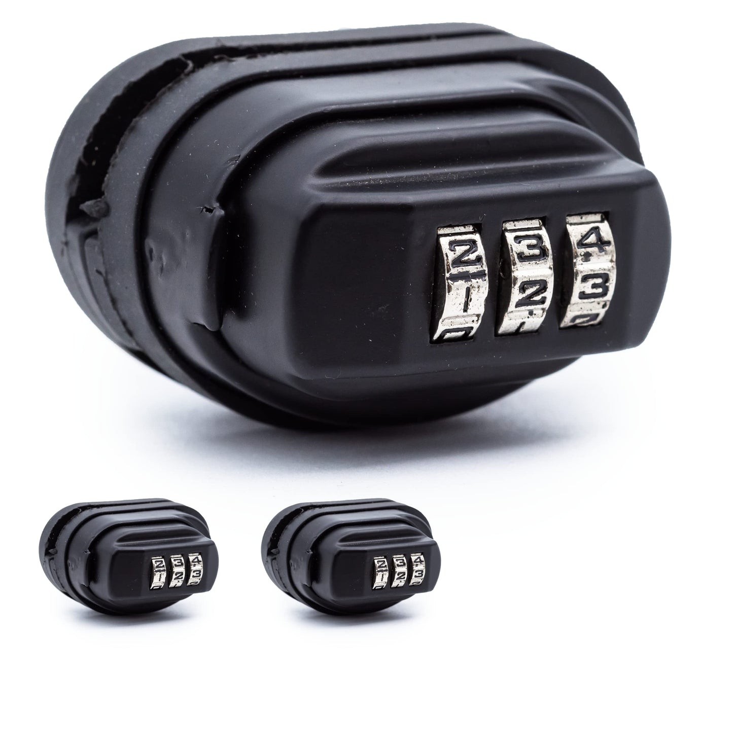 Evergreen Customizable 3 Digit Combination Universal Trigger Lock for Handguns, Pistols, Rifles, Shotguns, BB Guns, AR, Firearms (Trigger Lock (3pk)