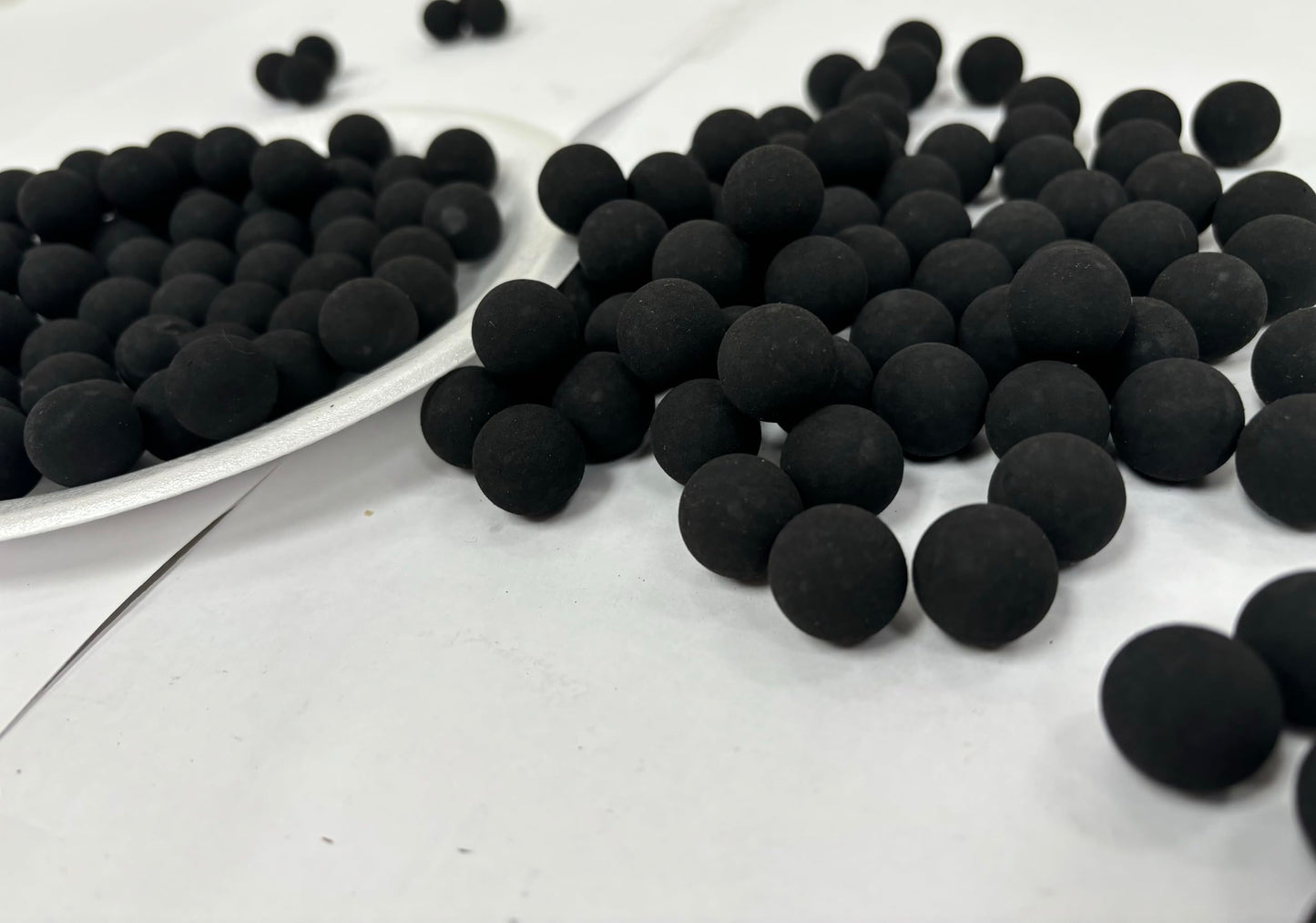 3Skull .43 Cal or .50 Cal or .68 Cal Rubber Balls New Reusable Training Rubber Balls for Paintball Guns (.68, 100), Black