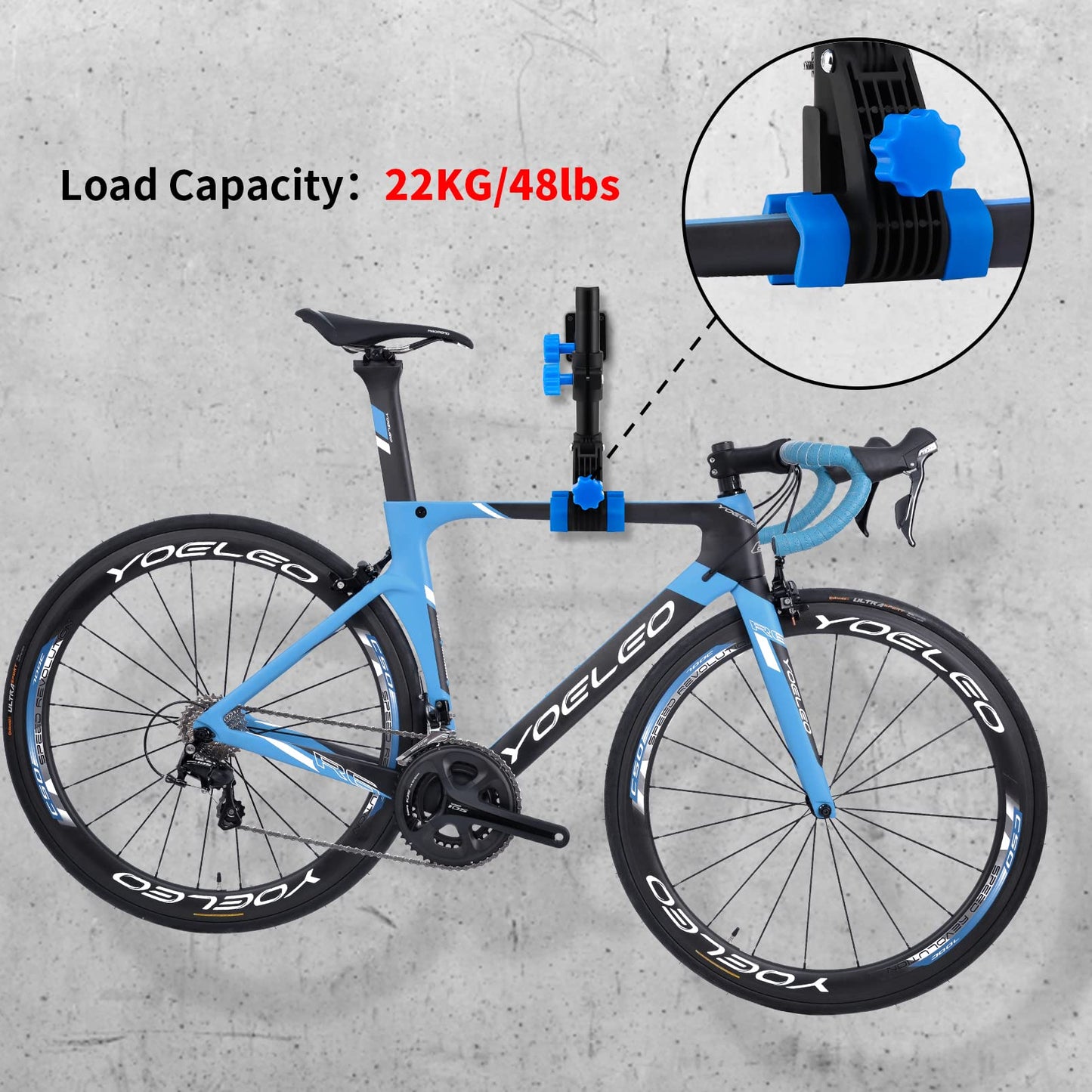 Auwey Bike Repair Stand Wall Mount Bike Repair Workstand Bike Workbench Bicycle Maintenance Rack Bicycle Repair Rack Bike Clamp Height Adjustable