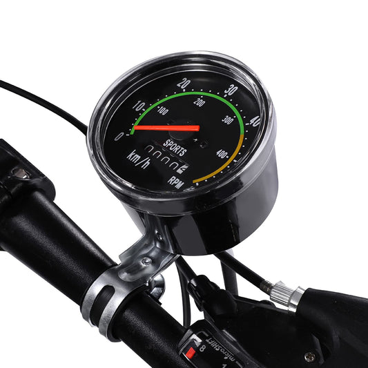 Airshi Mechanical Cycling Computer, Odometer, Speedometer, Stopwatch for Bicycle, Airshi4fc6vz2ntq