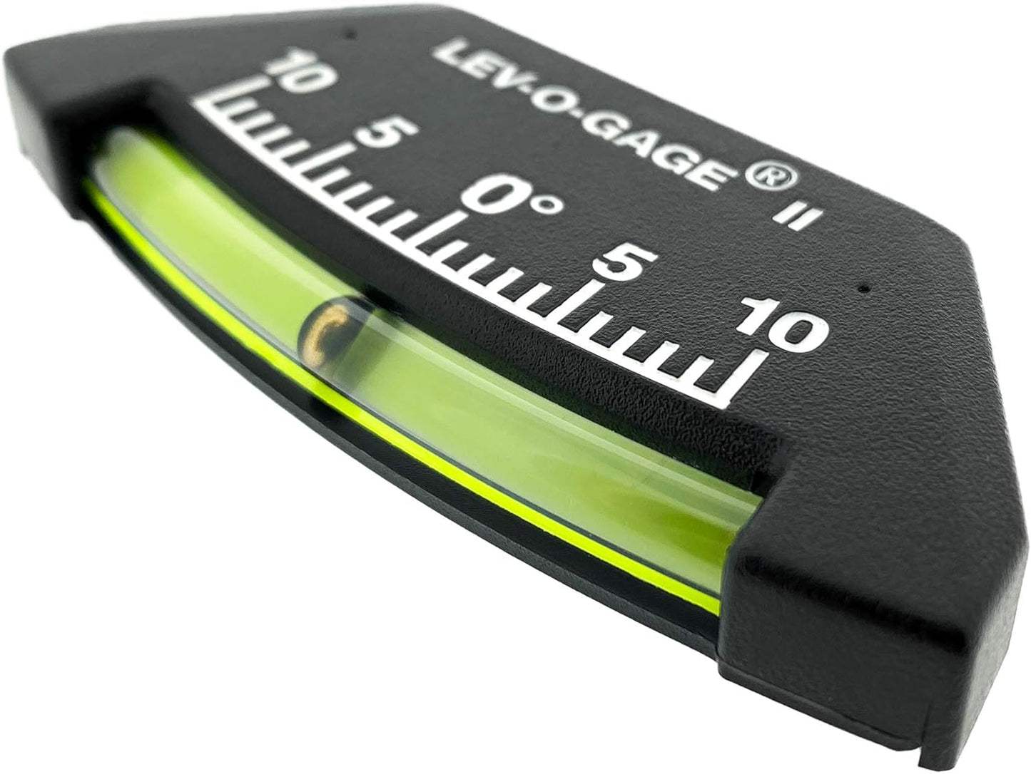 Sun Company Lev-o-Gage II - Marine Clinometer | Fore and AFT Trim Aid | Shatterproof Flex-Tube Design Boat Clinometer