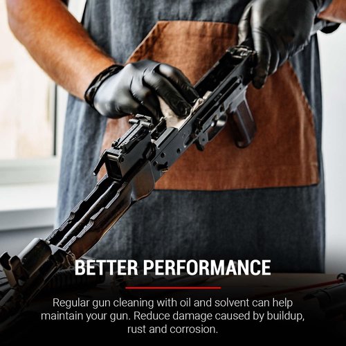 Universal Gun Care Kit – Includes CLP Cleaning Liquid, Bore Paste & Pre-Saturated Patches for Rust Prevention - 4oz