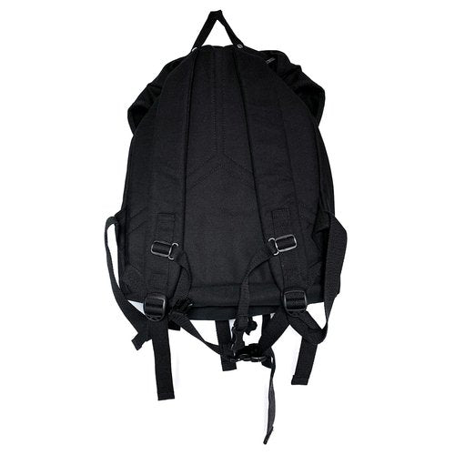 Niepce Inc Japanese Techwear Streetwear Slim Daypack Backpack (Black)