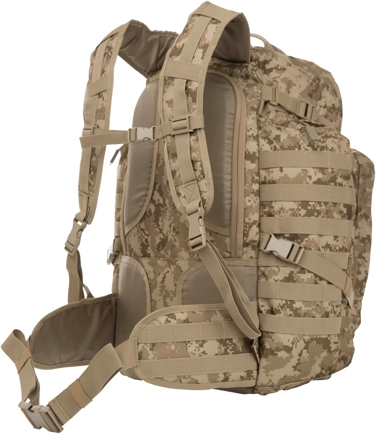 SOG Barrage Tactical Internal Frame Backpack, 64.3-Liter Storage, Black