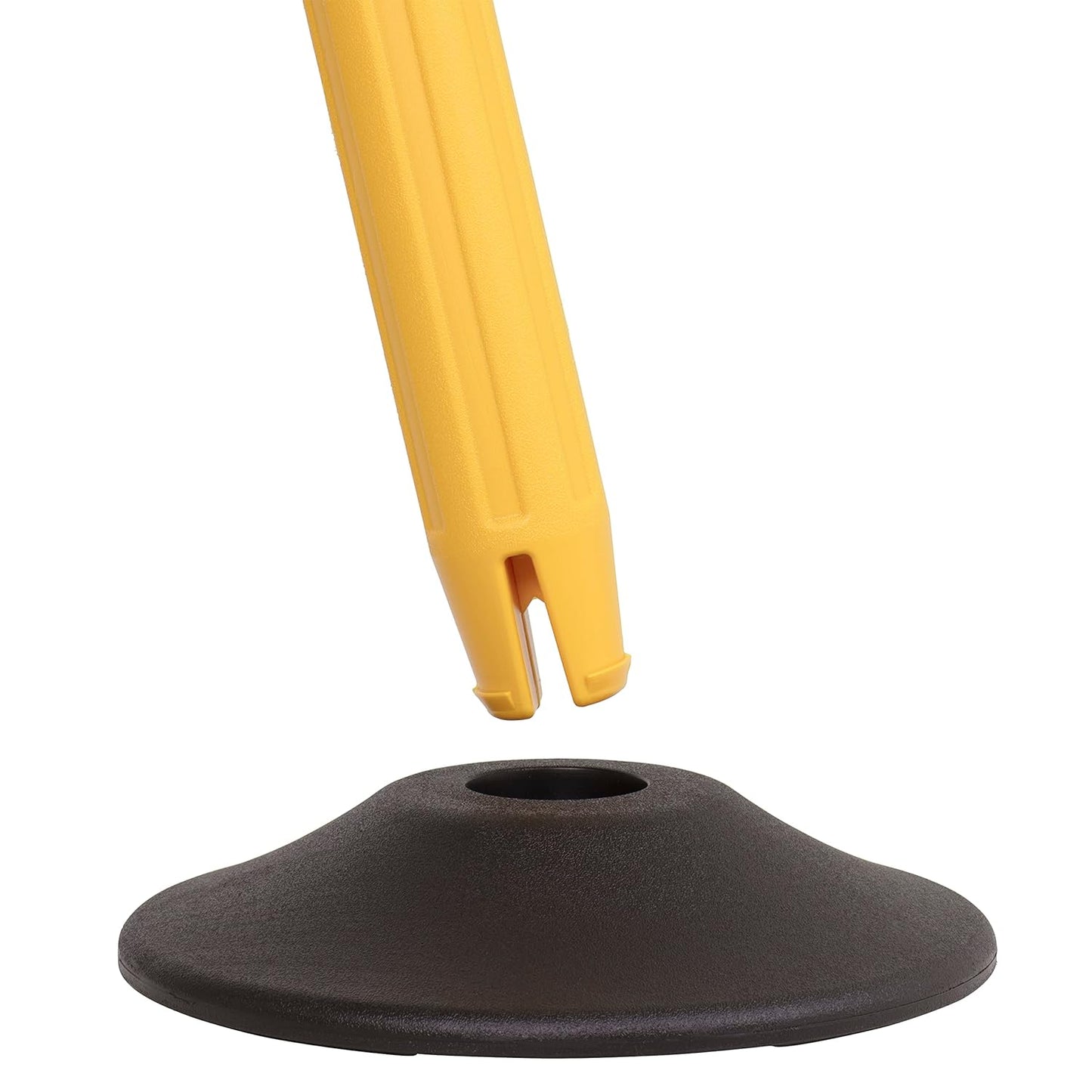 Weight ChainBoss Black Stanchion with Fillable Base - No Chain Needed