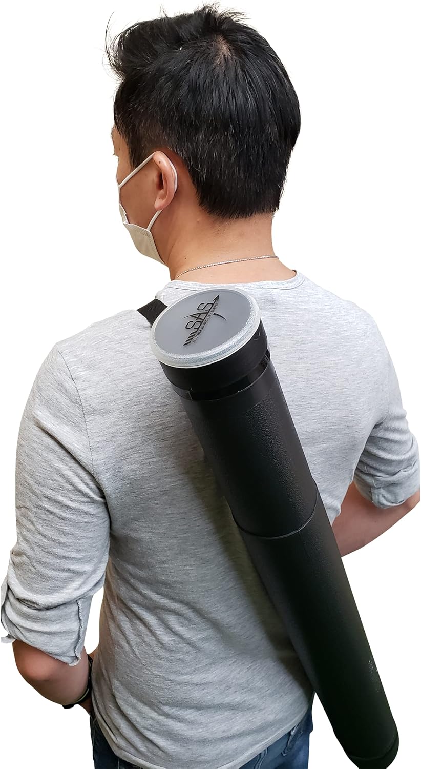 SAS Adjustable Archery Arrow Case Carrier with Strap