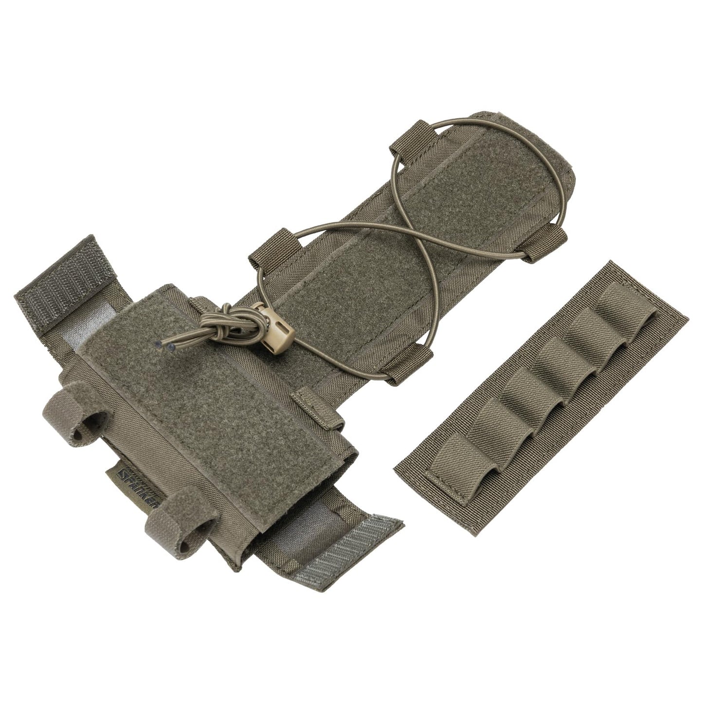 EXCELLENT ELITE SPANKER Tactical Helmet Battery Pouch Counterweight Pouch MK1 Helmet Battery Pack Balance Weight Bag with Hook&Loop for Tactical Helmet Airsoft Hunting