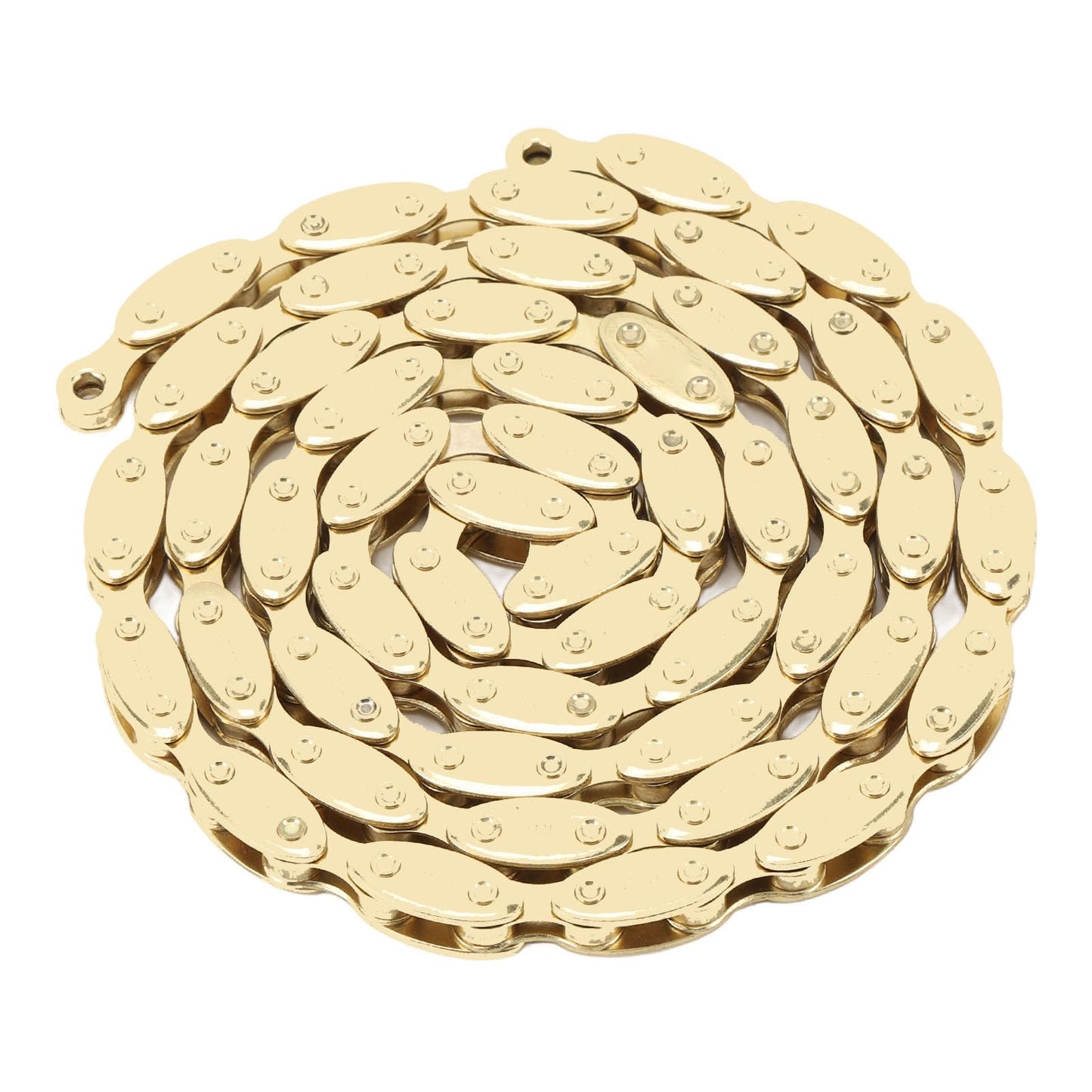 JAOCDOEN Olive Chain High Strength Single Speed 100 Link Gold Chain for Fixed Gear BMX