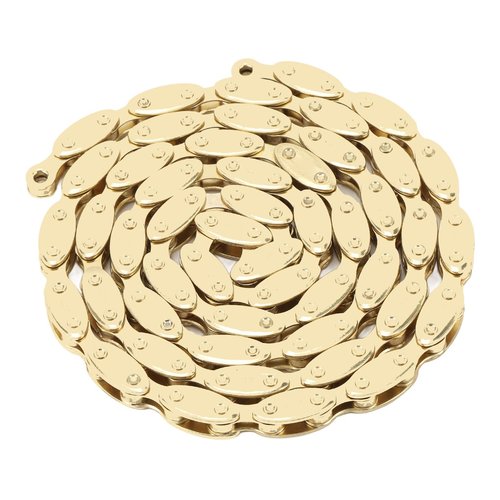 Tbest Chain, High Strength Steel 100 Link Single Speed Chain Replacement for Fixed Gear for BMX