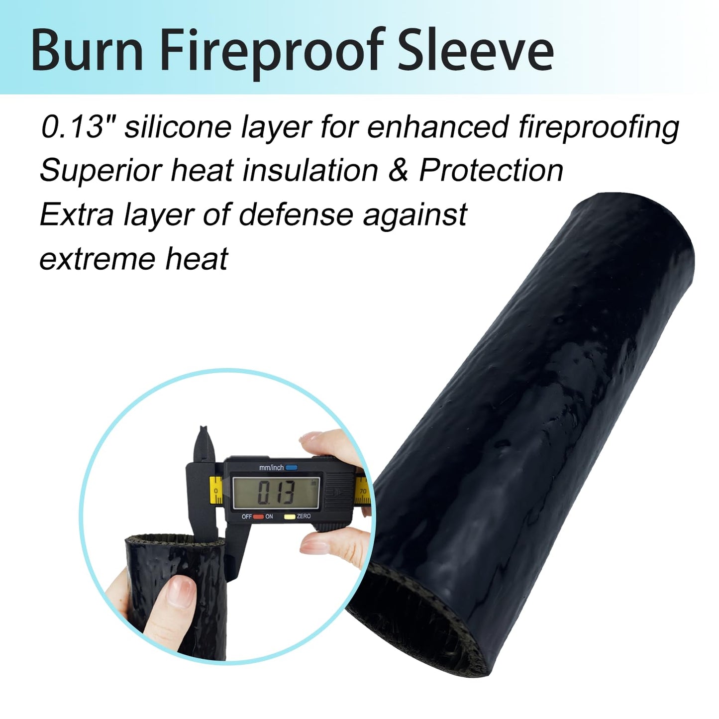 7" Heat Resistant Suppressor Cover with Microfiber Sleeve for Hunting Rifle Fireproof Suppressor Wrap