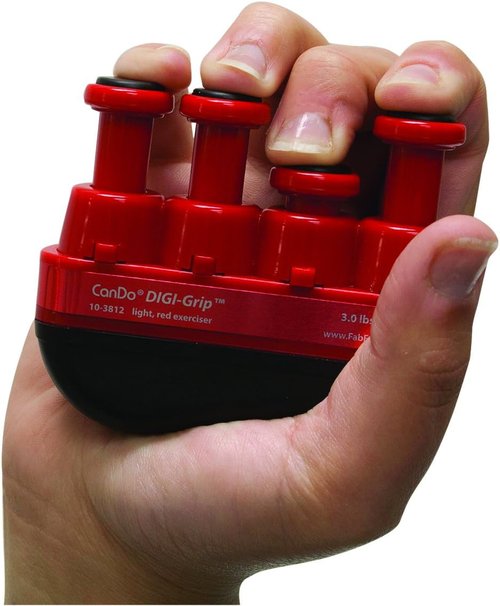 Digi-Grip Hand Exerciser - Adjustable Resistance Grip Strength Trainer for Rehab & Fitness