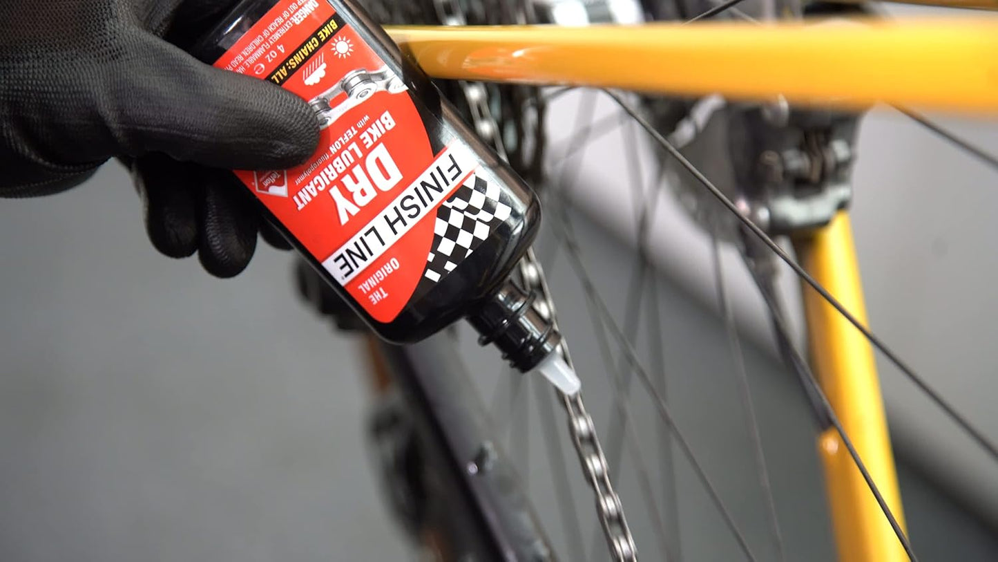 Finish Line Drivetrain Kit: Grunge Brush + 2 oz Dry Lube + 4 oz EcoTech Degreaser