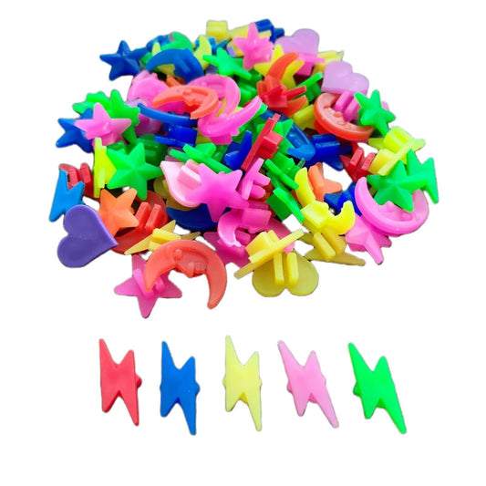 Funny live Bike Spoke Decorations, Colorful Bike Wheel Spokes Plastic Clip Bead, Kids Bike Accessories, Fun Gifts for Kids & Adults (Mixed 72 Pcs)