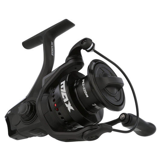 Abu Garcia Max SX Size 4000 Spinning Fishing Reel, High-Performance Freshwater Reel, A-Symmetric Carbon Frame and Rotor, Durable & Lightweight Construction, Max Drag of 14lb | 6.4kg