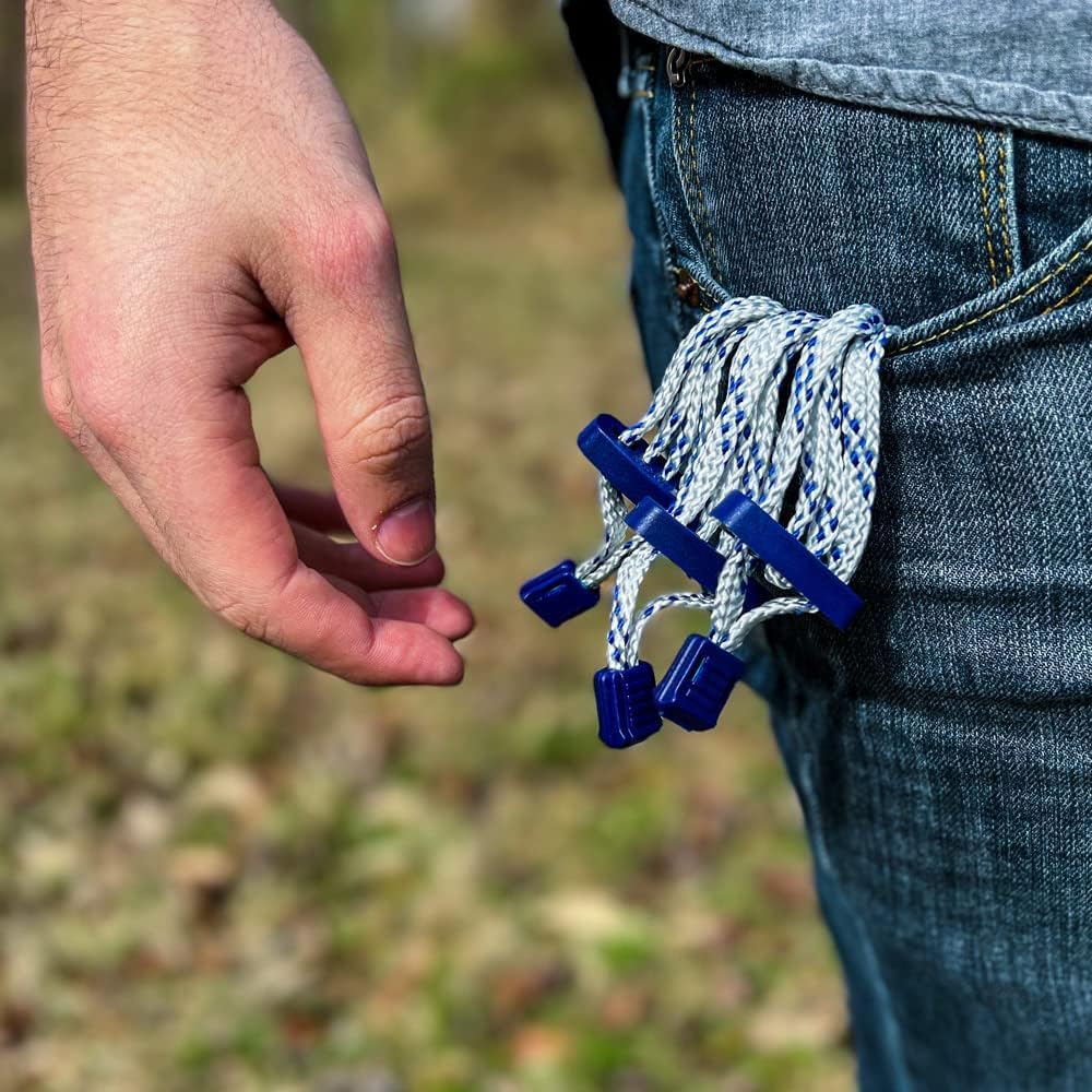 Streetwise Quick Cuffs (10 Pack) – Single-Use Nylon Secuirty Loops, Lightweight Disposable Security Ties for Event Use, Emergency Kits, and Field Readiness