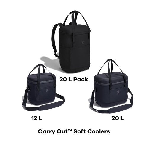 Hydro Flask Cooler Backpack for Beach, Beverages and Travel - Insulated Soft Lunch Bag - 20 L Capacity in Cascade Blue