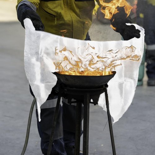 SACXFMC Blankets 8 Packs with Gloves. High Heat-Resistant fire Blankets for Home Security, Kitchen and Camping, Emergency fire Blankets for Home and Kitchen,