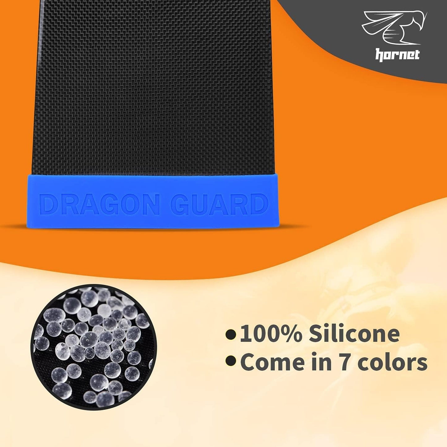 Dragon Guard Tip Protector for Dragon Boat Paddles (blue)