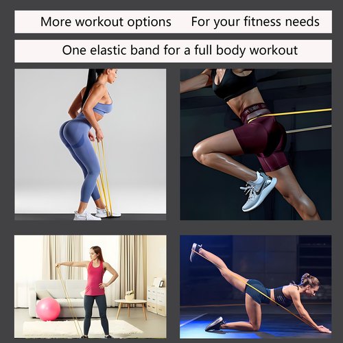 Pull Up Assistance Bands - Resistance Bands Set - Multi-Level Resistance, Fitness Band, Full Body Training, Suitable for Exercise and Physical Therapy Exercise Bands