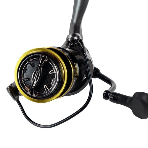 Okuma Inspira ISX Lightweight Rigid Aluminum TCA Flight Drive 9BB Spinning Reel, ISX-4000XA, Black