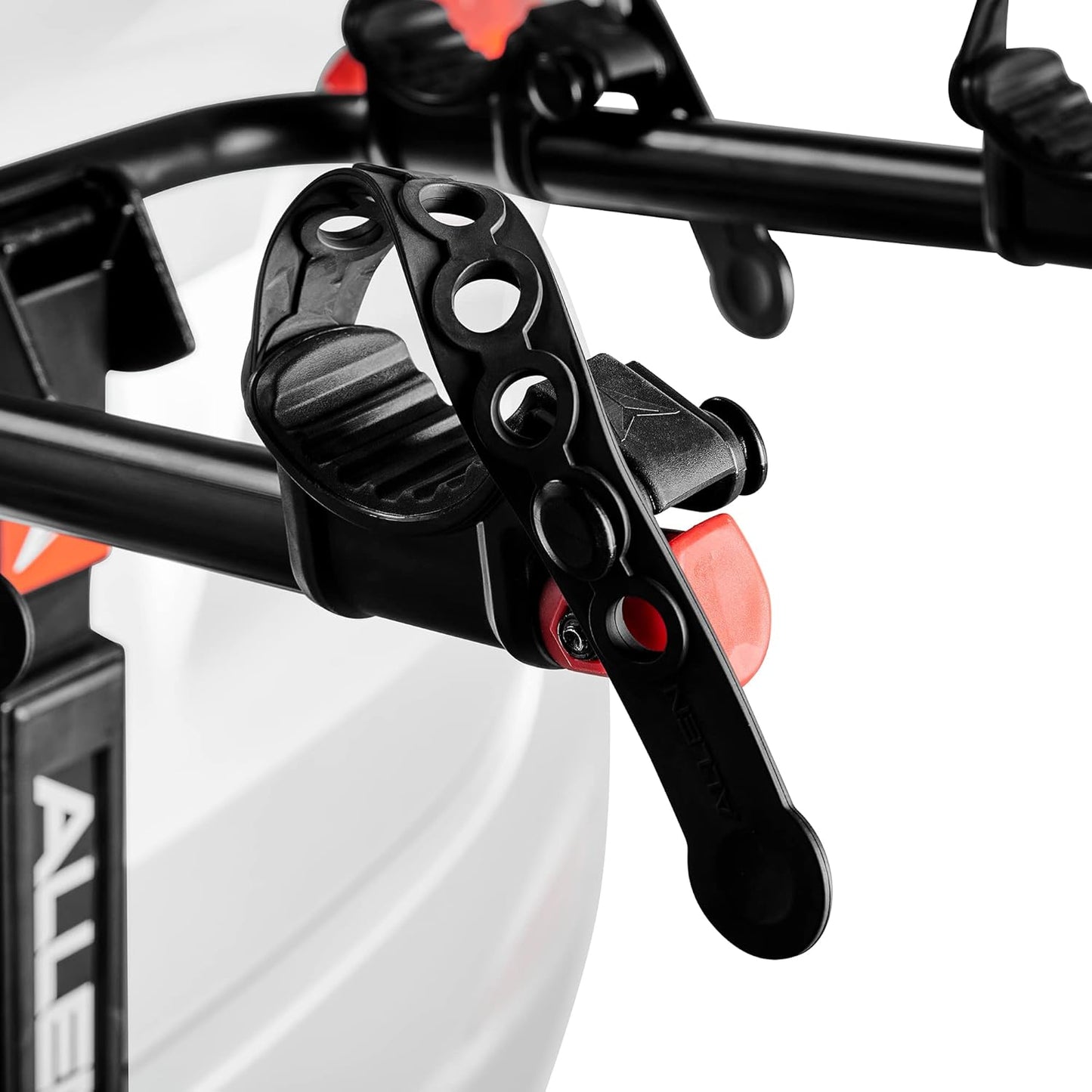 Allen Sports Deluxe 2-Bike Hitch Mount Rack - Heavy-Duty Silver/Black (Model 522RR)