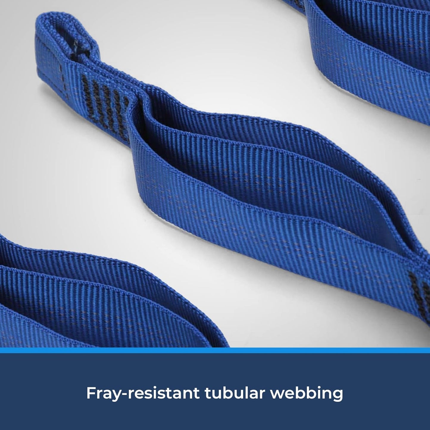 4-Step Nylon Climbing Etrier Ladder – Lightweight Aider for Tree Work, Rescue & Rock Climbing