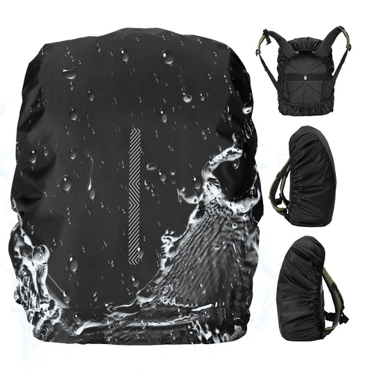 K&F Concept Waterproof Backpack Rain Cover with Reflective Strip, Waterproof Ultralight Backpack Cover for Hiking, Camping, Biking, Outdoor, Traveling