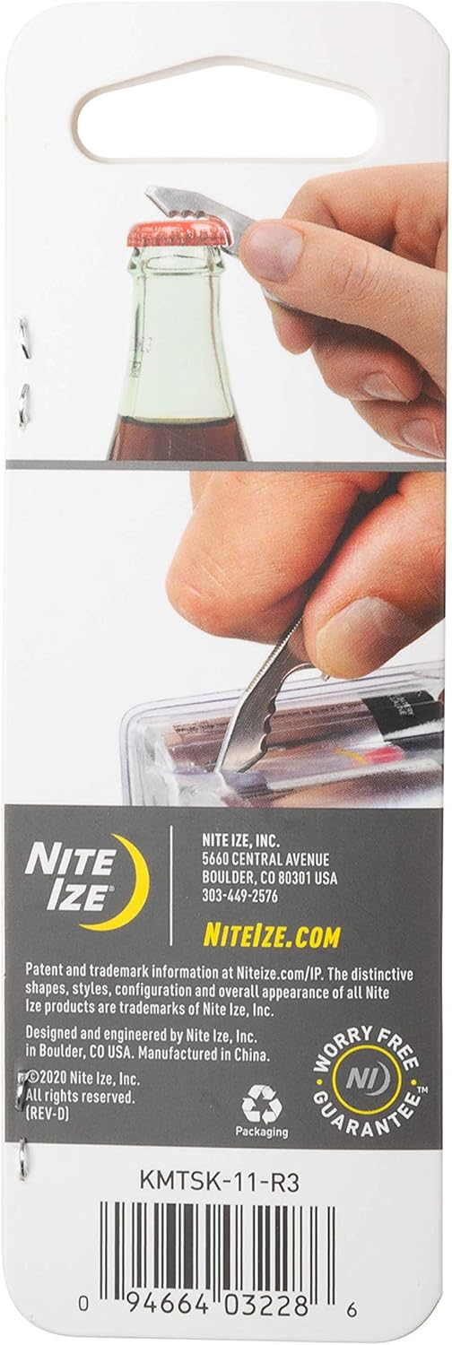 Nite Ize KMTSK-11-R3 N03228 Fixed Blade,Hunting Knife,Outdoor,Camping, Stainless Steel