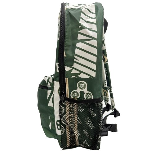 Pro Specialties Group Milwaukee Bucks basketball travel backpack, hiking, gym Backpack durable bag designed for men and women. Ideal for Adults, extra-large & waterproof use for various activities