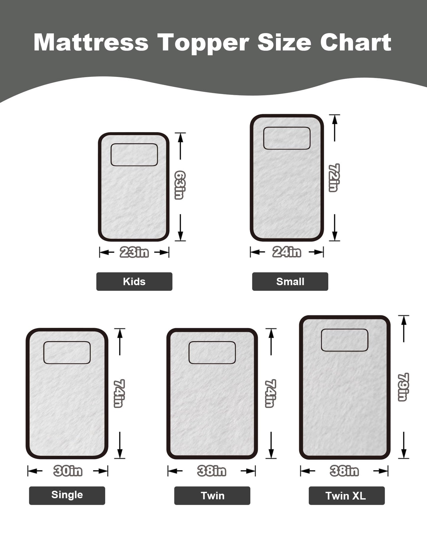 Ferlizer Memory Foam Camping Mattress, 3" [Single] Portable Roll Up Sleeping Pad with Waterproof Cover, 74 x 30